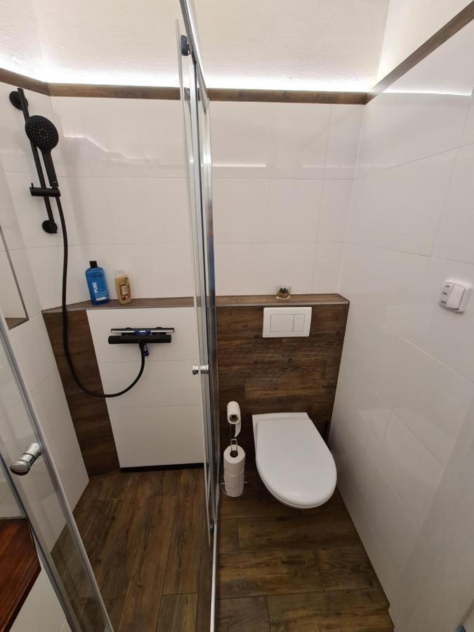 Světlý prostorný byt v Karlíně Praga Exterior foto